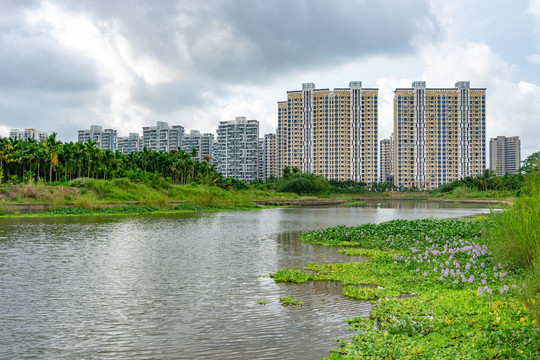 海南春天的嘉浪河