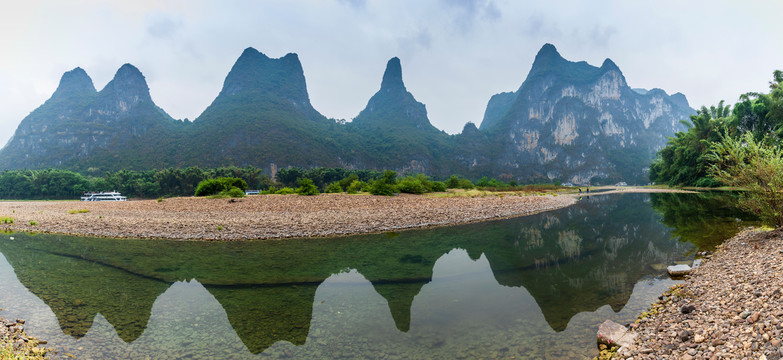 阳朔美丽的自然景观