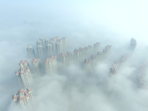 城市云雾