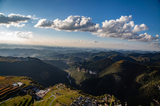 露营基地的自然风光