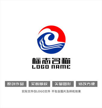 祥云飞鸟logo