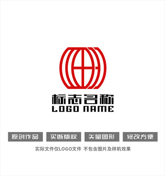 中式logo