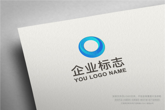 圓圈漸變標志