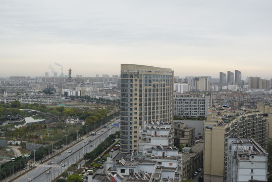 扬州江阳路城市建筑