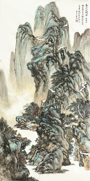 春山溪格圖