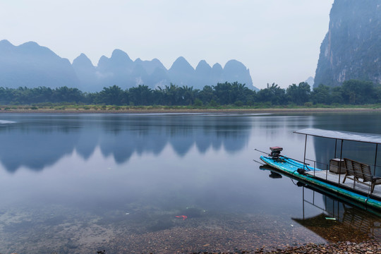 美丽的漓江自然景观