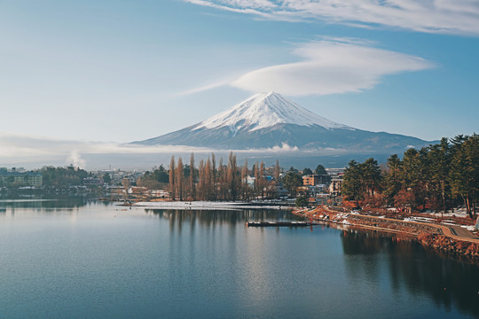 富士山冬季