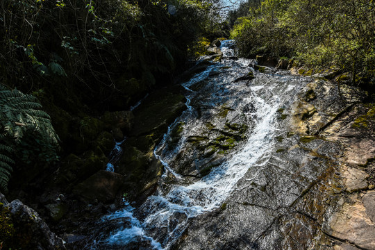 云南溪流小河风光