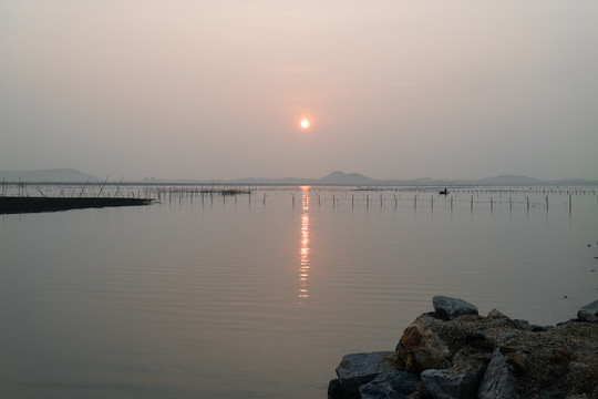 中国福建惠安虎母山脚风景