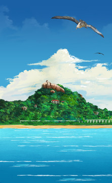 鼓浪嶼插畫(huà)