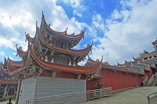 莆田西龙寺建筑一角