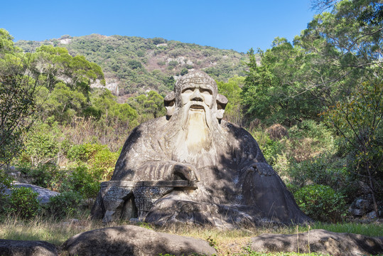 泉州老君岩石雕