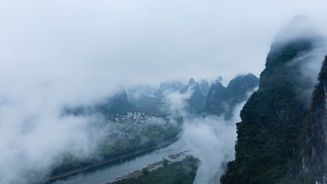 美丽的阳朔山水风光