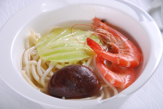 江淮清湯蝦面