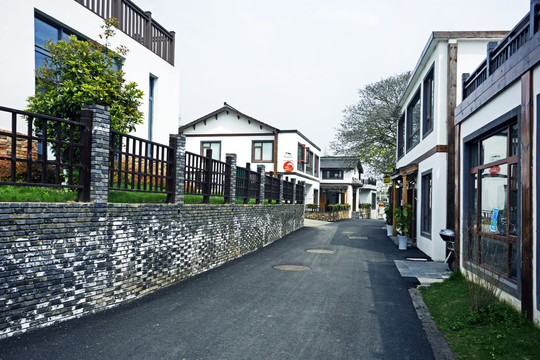 美丽乡村黄龙岘街景