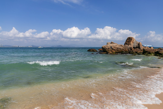 海南三亚蜈支洲岛海景