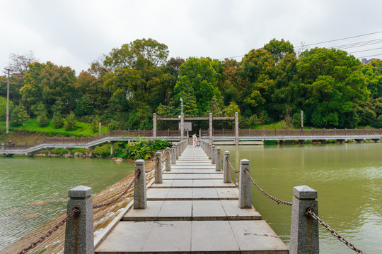 九江南山公园五柳湖