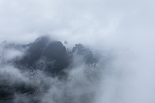 美丽朦胧的阳朔风光