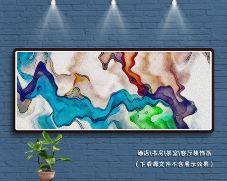 抽象油畫(huà)