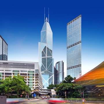 香港现代城市景观