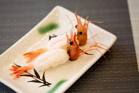 北极虾日式料理