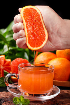橙子果汁