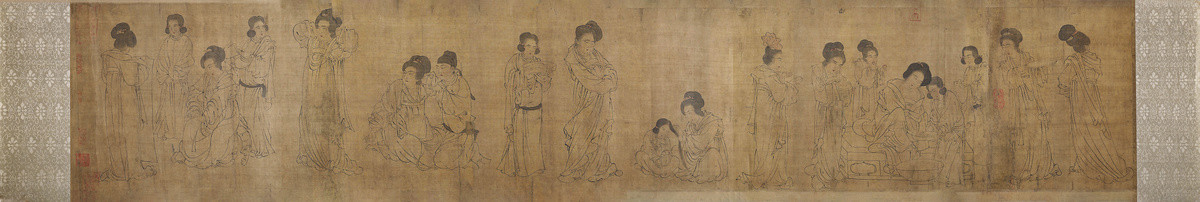 周文矩宮中圖
