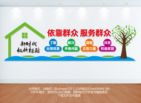 楓橋經(jīng)驗(yàn)宣傳欄