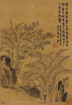 金農(nóng)蕉林清暑圖