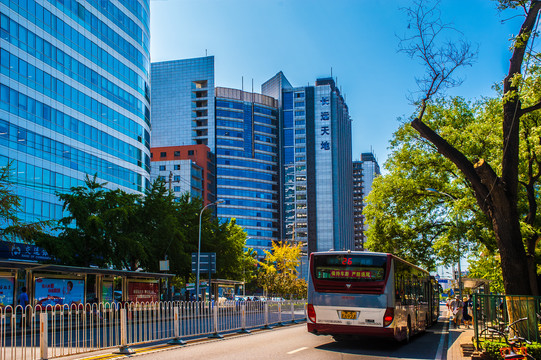 北京中关村街景