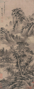 吳鎮(zhèn)漁隱圖