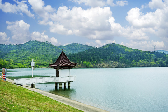 南京江宁黄龙岘龙山水库