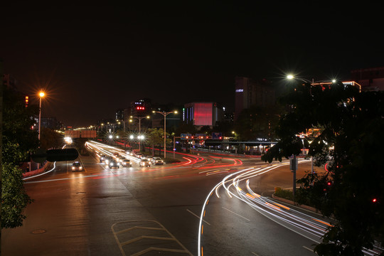 夜景路灯