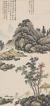 沈周會友圖