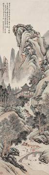 張培敦 醉翁亭圖