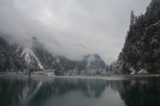 毕棚沟雪景