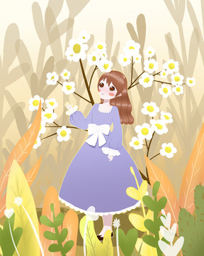 賞花