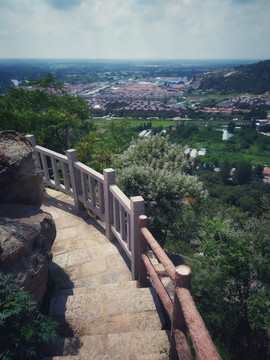 连云港孔望山风景区山路