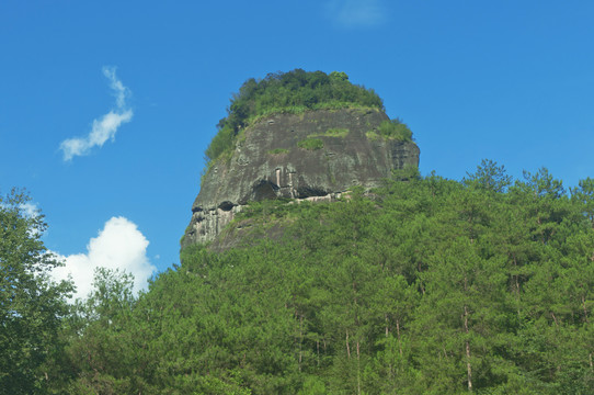 武夷山丹霞地貌风光