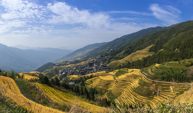 龙脊梯田自然风光