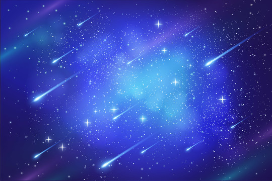矢量星空背景