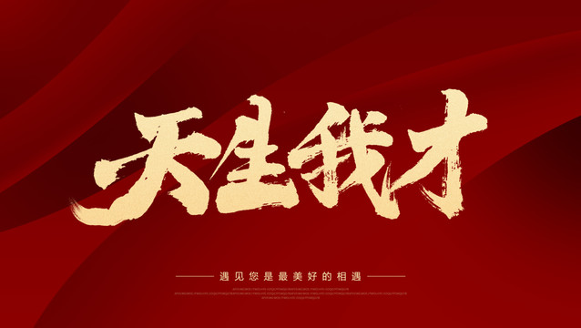 天生我才
