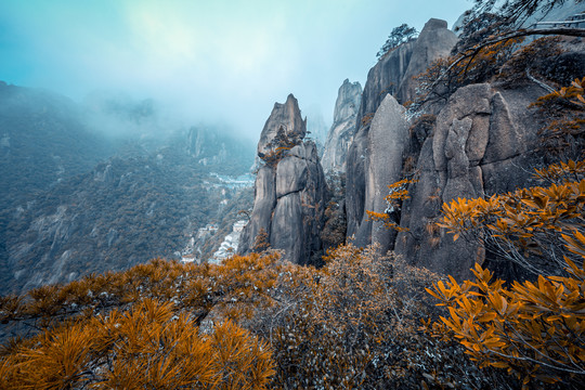 三清山奇峰怪石