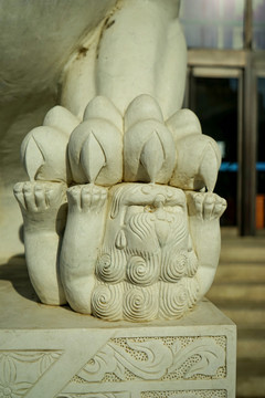 石獅子爪子