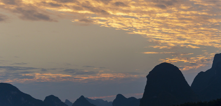 美丽的阳朔自然景观