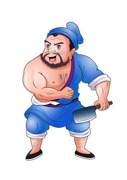 屠夫卡通設(shè)計(jì)