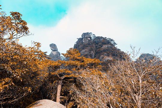 三清山女神峰