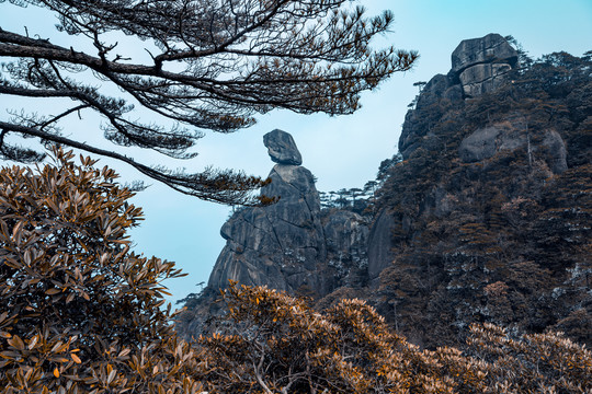 三清山女神峰