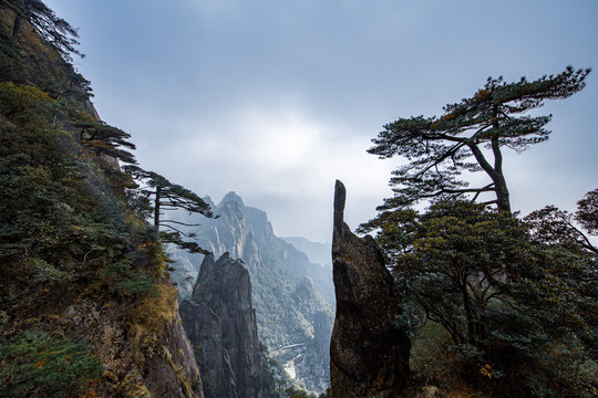 三清山石峰