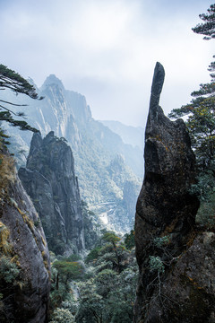 三清山仙人指路